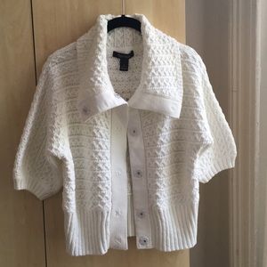White House Black Market Textured Cardigan NWT